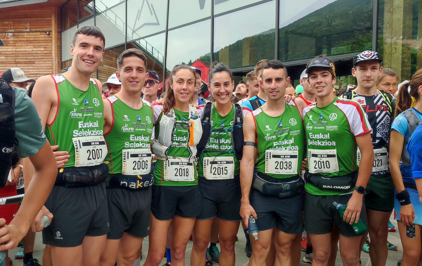 Seis corredoras y corredores representan a la Euskal Selekzioa en la Skyrace Du Mercantour en Cote d´Azur
