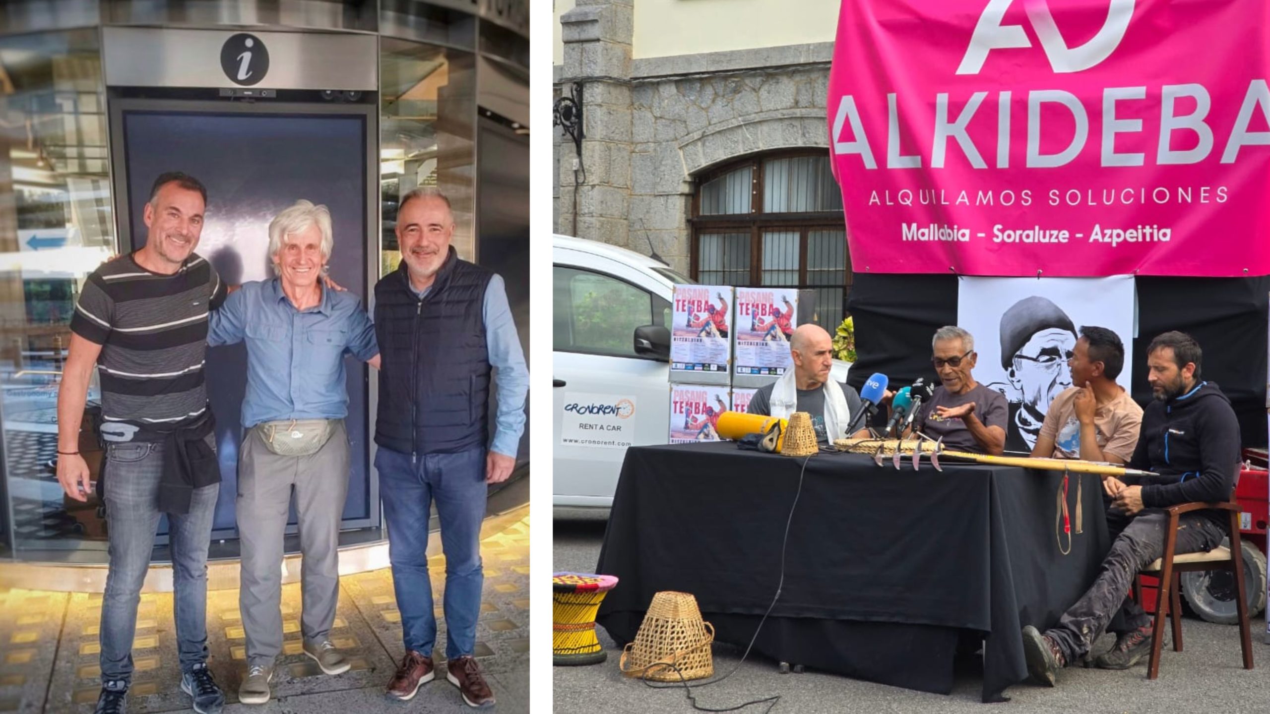 El reencuentro más esperado para la cita más especial: Martín Zabaleta y Pasang Temba en la Gala anual de la EMF